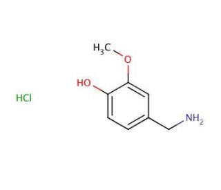 Vanillylamine Hydrochloride (CAS 7149-10-2) - chemical structure image