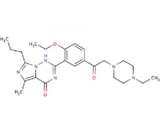 Vardenafil Acetyl Analogue - chemical structure image