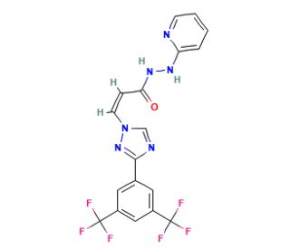 Verdinexor - chemical structure image