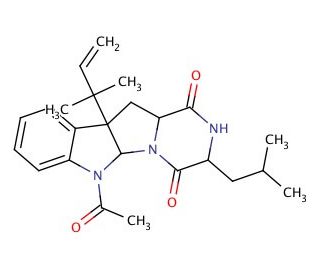 Verrucofortine (CAS 113706-21-1) - chemical structure image