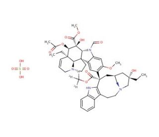 Vincristine-d3 Sulfate (CAS 2068-78-2 (unlabeled)) - chemical structure image