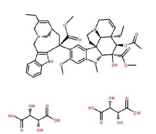 Vinorelbine ditartrate (CAS 125317-39-7) - chemical structure image