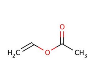 Vinyl acetate (CAS 108-05-4) - chemical structure image