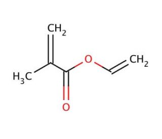 Vinyl methacrylate (CAS 4245-37-8) - chemical structure image