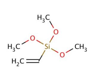 Vinyltrimethoxysilane (CAS 2768-02-7) - chemical structure image