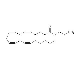 Virodhamine (CAS 287937-12-6) - chemical structure image