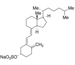 Vitamin D3 Sulfate Sodium Salt (CAS 78392-27-5) - chemical structure image
