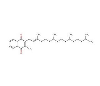 Vitamin K1 (CAS 84-80-0) - chemical structure image