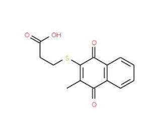Vitamin KS-II (CAS 2487-39-0) - chemical structure image