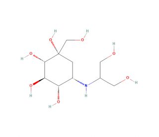Voglibose (CAS 83480-29-9) - chemical structure image
