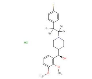 Volinanserin-d4 Hydrochloride Salt - chemical structure image
