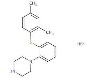 Vortioxetine Hydrobromide (CAS 960203-27-4) - chemical structure image