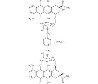 WP631 dimethanesulfonate - chemical structure image