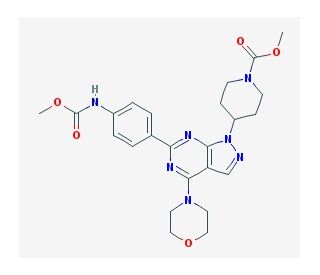 WYE-354 (CAS 1062169-56-5) - chemical structure image