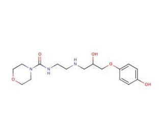 Xamoterol (CAS 73210-73-8) - chemical structure image