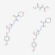 Xamoterol hemifumarate 的分子结构, CAS编号: 73210-73-8 Xamoterol hemifumarate (CAS 73210-73-8) - chemical structure image