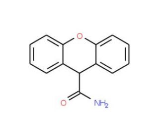 Xanthene-9-carboxamide (CAS 5813-90-1) - chemical structure image