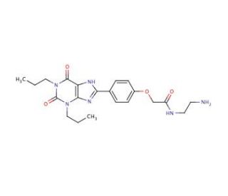 Xanthine amine congener (CAS 96865-92-8) - chemical structure image