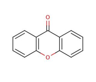Xanthone (CAS 90-47-1) - chemical structure image