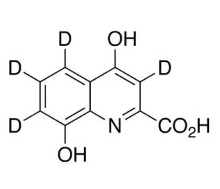 Xanthurenic Acid-d4 (CAS 1329611-28-0) - chemical structure image