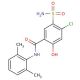 Xipamide (CAS 14293-44-8) - chemical structure image