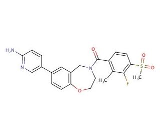 XL 388 (CAS 1251156-08-7) - chemical structure image