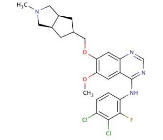 XL647 (CAS 651031-01-5) - chemical structure image