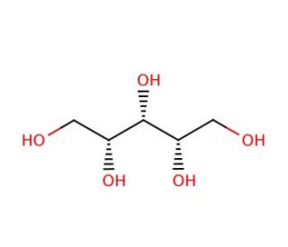 Xylitol (CAS 87-99-0) - chemical structure image