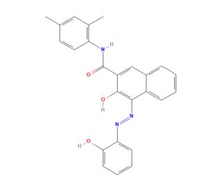 Xylylazo Violet II (CAS 523-67-1) - chemical structure image