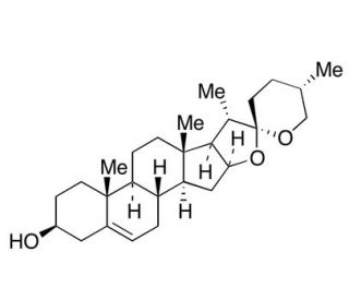 Yamogenin (CAS 512-06-1) - chemical structure image