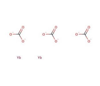 Ytterbium Carbonate (CAS 5895-52-3) - chemical structure image