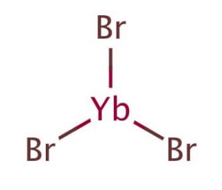 Ytterbium(III) bromide, anhydrous (CAS 13759-89-2) - chemical structure image
