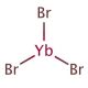 Ytterbium(III) bromide, anhydrous (CAS 13759-89-2) - chemical structure image