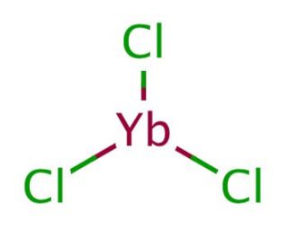 Ytterbium(III) chloride, anhydrous (CAS 10361-91-8) - chemical structure image