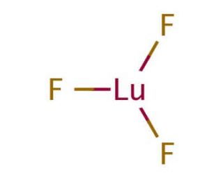 Ytterbium(III) fluoride (CAS 13760-80-0) - chemical structure image