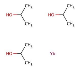 Ytterbium(III) isopropoxide (CAS 6742-69-4) - chemical structure image