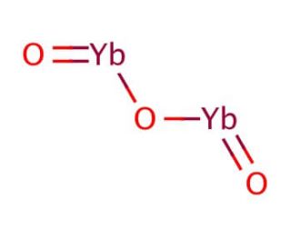 Ytterbium(III) oxide (CAS 1314-37-0) - chemical structure image