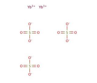 Ytterbium(III) sulfate (CAS 13469-97-1) - chemical structure image