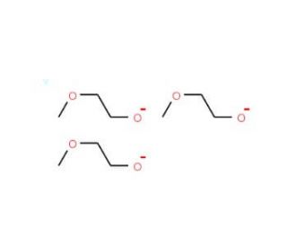 Yttrium 2-methoxyethoxide, 5% w/v in methoxyethanol (CAS 115668-57-0) - chemical structure image