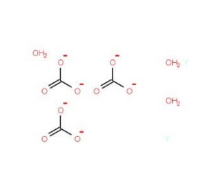 Yttrium Carbonate Trihydrate (CAS 5970-44-5) - chemical structure image