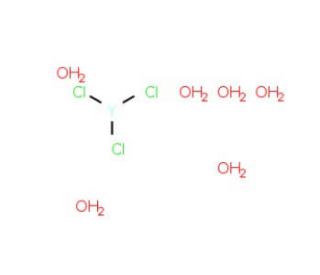 Yttrium Chloride Hexahydrate (CAS 10025-94-2) - chemical structure image