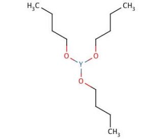Yttrium(III) butoxide solution (CAS 111941-71-0) - chemical structure image