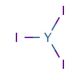 Yttrium(III) iodide (CAS 13470-38-7) - chemical structure image