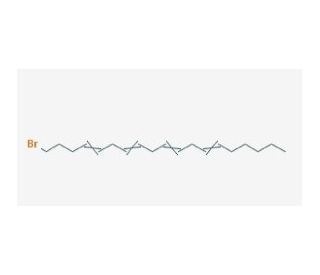 Z-1-Bromononadeca-4,7,10,13-tetraene (CAS 117567-53-0) - chemical structure image