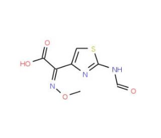 (Z)-[2-(Formamido)thiazol-4-yl](methoxyimino)acetic acid (CAS 65872-43-7) - chemical structure image