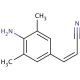 (Z)-3-(4-Amino-3,5-dimethylphenyl)acrylonitrile - chemical structure image