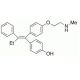 (Z)-4-Hydroxy-N-desmethyl Tamoxifen (mixture of isomers) (CAS 112093-28-4) - chemical structure image