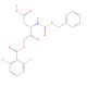 Z-Asp-2,6-dichlorobenzoyloxymethylketone (CAS 153088-73-4) - chemical structure image