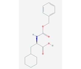 Z-beta-cyclohexyl-D-alanine (CAS 154802-74-1) - chemical structure image