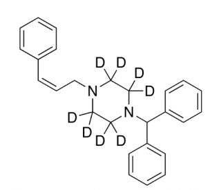 (Z)-Cinnarizine-d8 (CAS 1185242-27-6) - chemical structure image